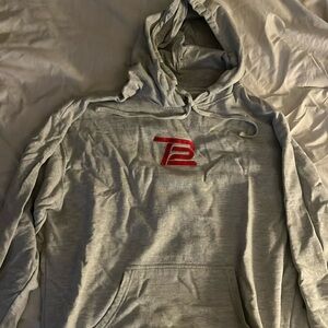 *RARE* TB12 gray hoodie